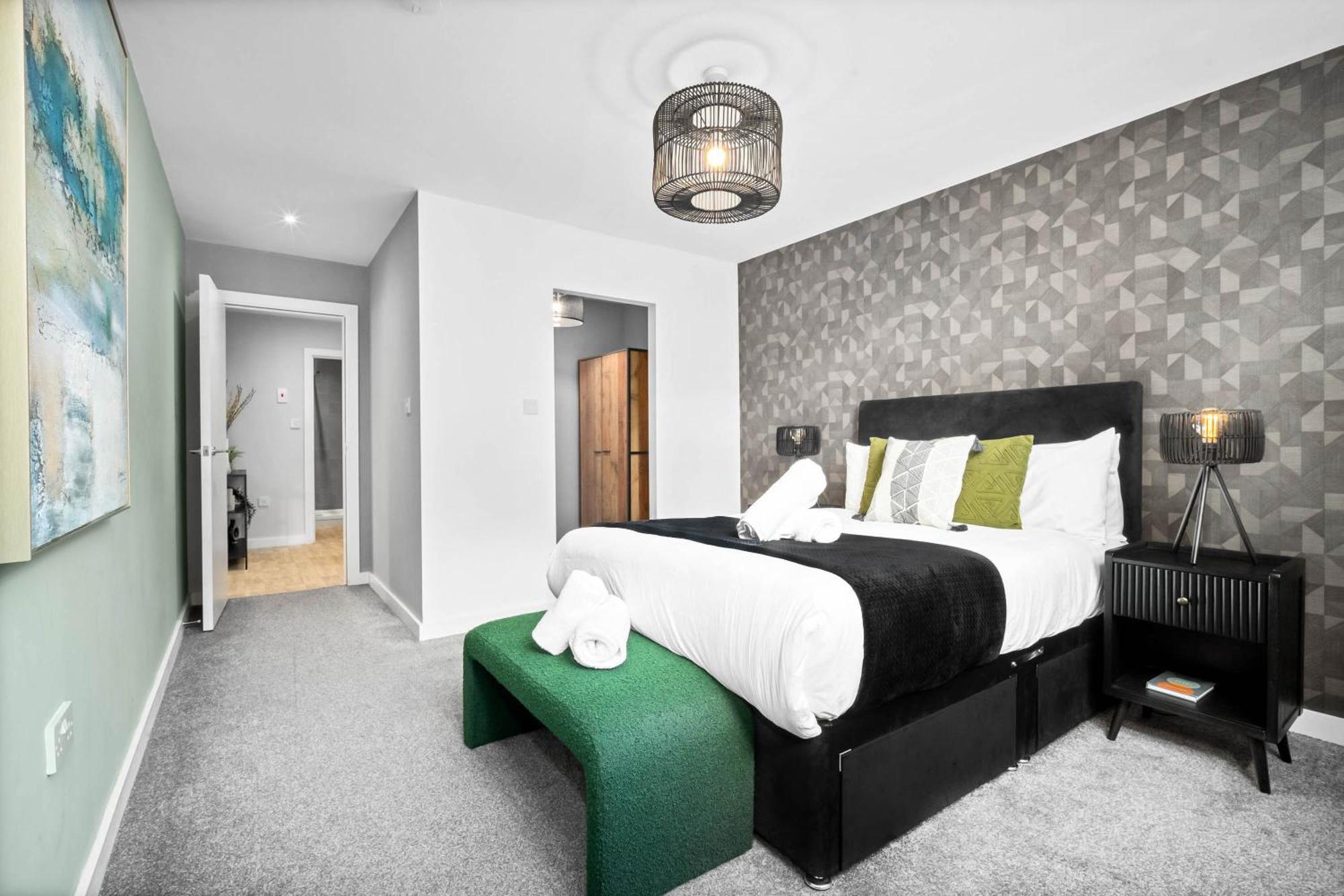 Luxury Apartment - Secure Parking - Gated Development - Near Jq & Birmingham City Centre 6Sh Bagian luar foto